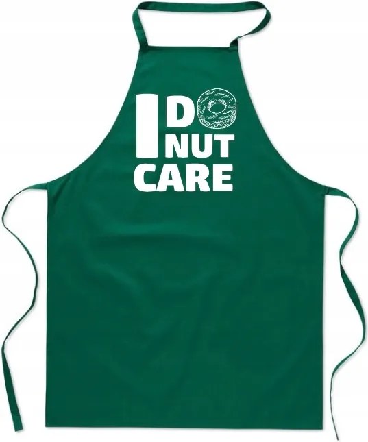 Konyhai Kötény zöld Valentin Napi Ajándék És Donut Care Fánk FA_457_z