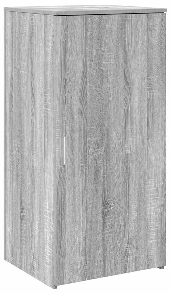 recepciós pult szürke sonoma 200x50x103,5 cm szerelt fa