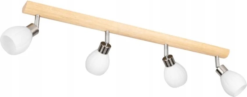 G9 Mennyezeti Lámpa, Plafon, Tölgyfa Spot, Állítható Sín, Tölgyfa Színű Ingyenes