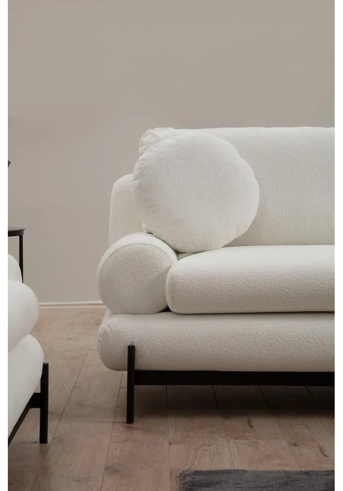 Krémszínű kanapé 188 cm Livorno – Artie