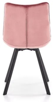 Étkezőszék COMORO 1 db rózsaszín