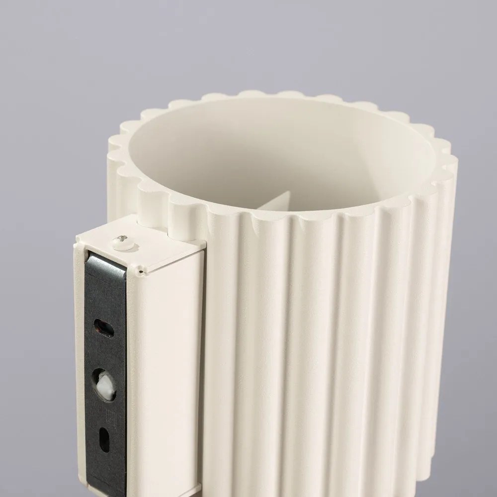 Krémszínű fali lámpa ø 10 cm Zora – Sollux