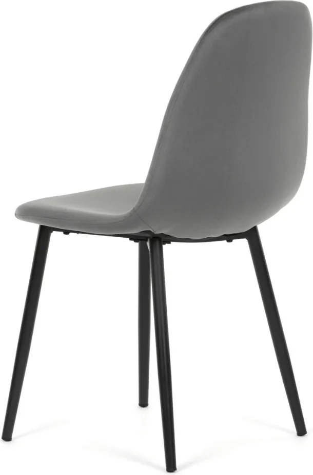 CT-V2971 GREY4 szürke bársony étkezőszék