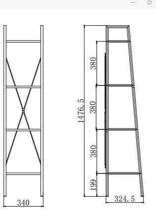 Polcállvány MACHO REG1