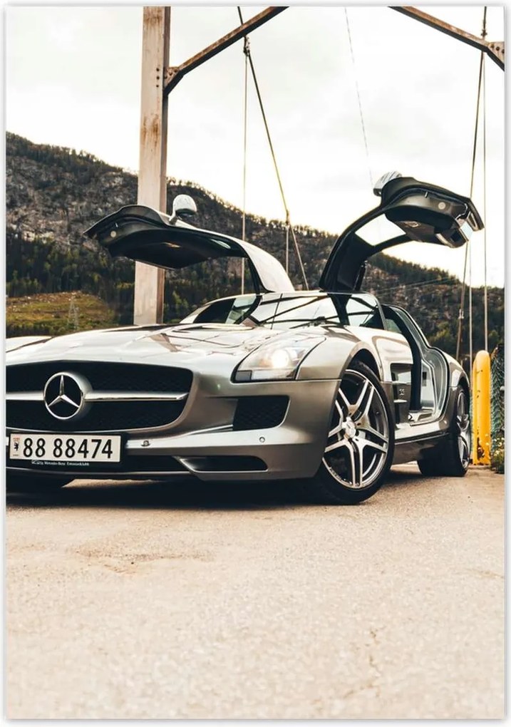 Poszterek 70x100 Mercedes Autó