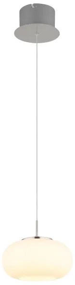 Globo 15744HN - LED Csillár zsinóron QUINTARA LED/6W/230V fehér