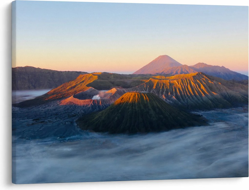 Kép a Bromo-hegyről Indonéziában (70x50 cm)