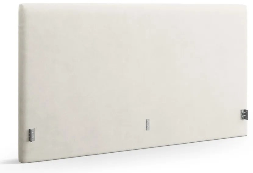 Krémszínű kárpitozott ágytámla 150,5x100 cm Remo – Micadoni