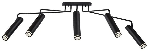 Rabalux 73040 - Felületre szerelhető csillár SENOBIA 5xGU10/35W/230V