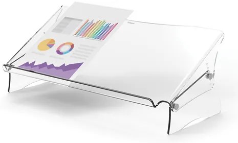 Fellowes Clarity irattartó, átlátszó