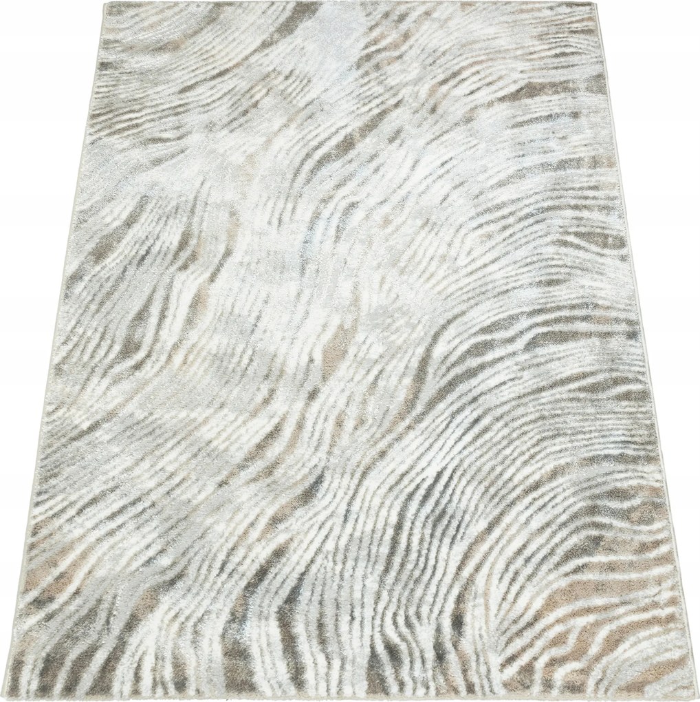 Nappali Szőnyeg Bézs Glamour 160x230cm Modern Puha Divatos Design