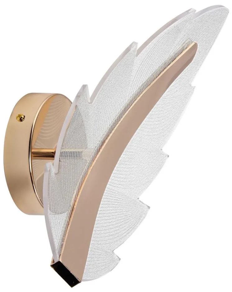 LED Fali lámpa LED/12W/230V 3000-6500K arany