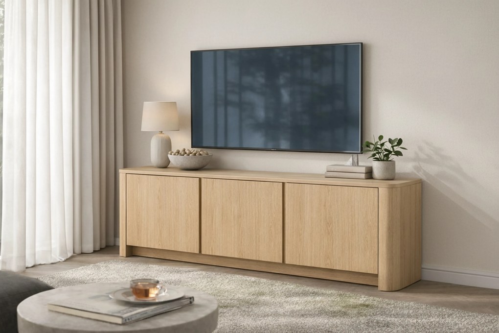 Sorrenti TV szekrény 168 cm – vicenza tölgy