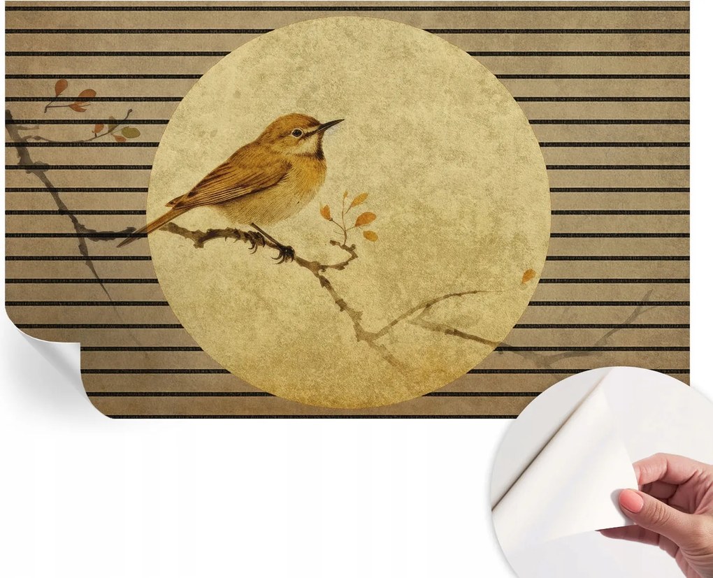 Öntapadós Dekoratív Fotótapéta Hálószobába Madár harmónia 416x254 cm