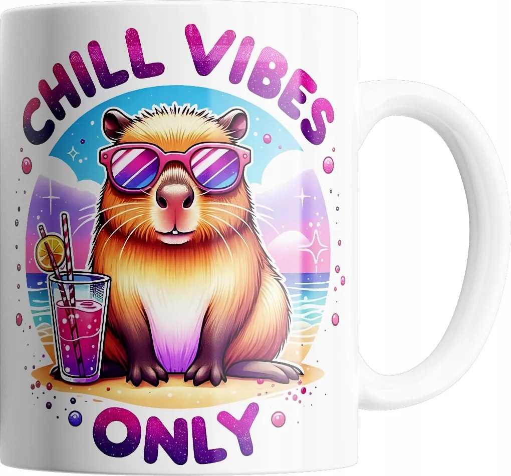 Bögre Kapibara Bögre Kiváló Minőség Ajándék Szöveg