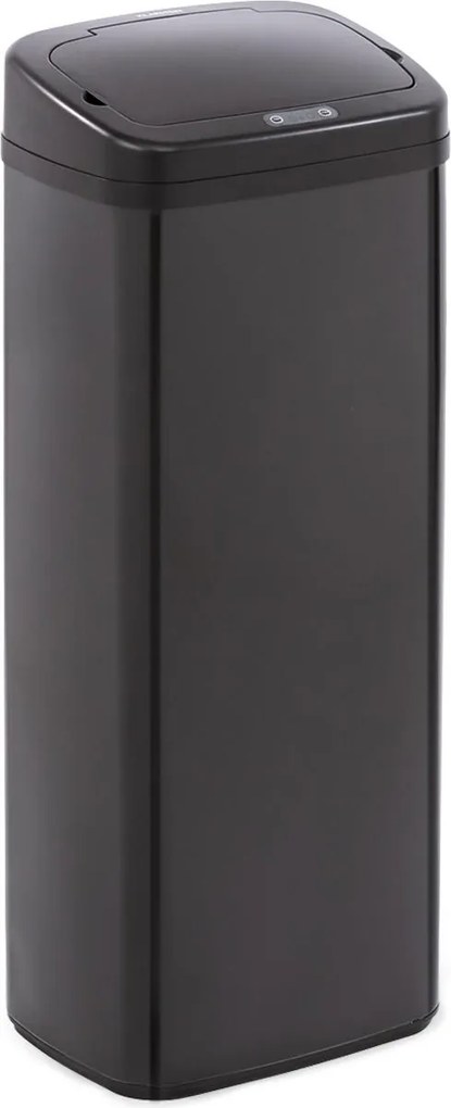 Klarstein Cleansmann, szemetes, szenzorral, 50 l, szemeteszsákokhoz, ABS, fekete