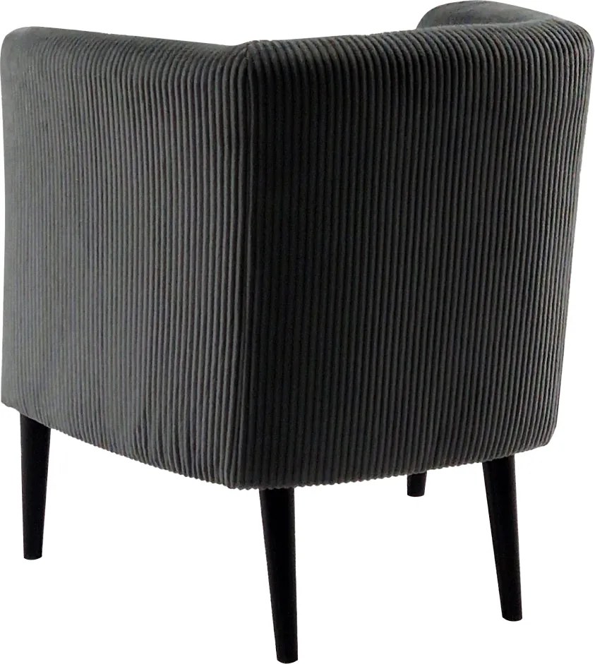 Fotel, szürke/fekete, ALIEN