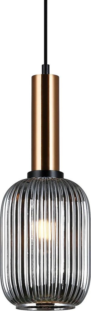 Italux glamour modern függeszték antiola füstös sárgaréz itxpnd55881mbrosg