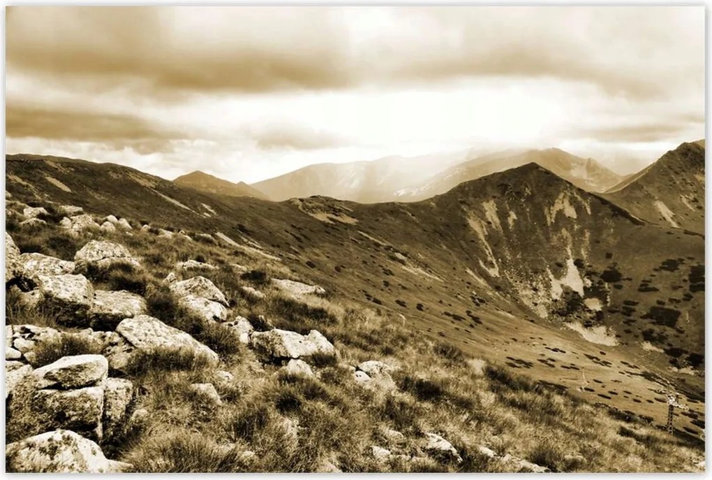 Poszterek 120x80 Tátra Lengyel hegyek Kilátás