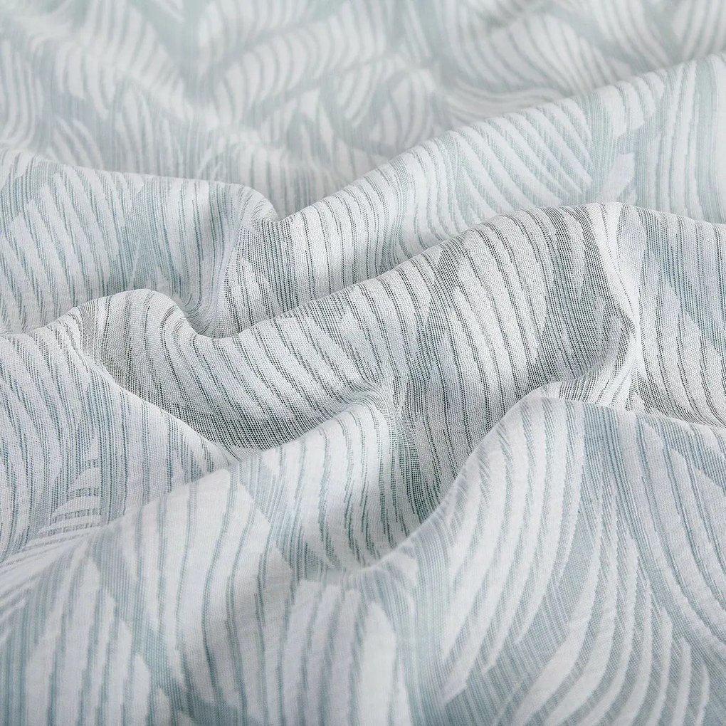 Alabama zöld jacquard ágynemű, 140 x 200 cm, 70 x90 cm