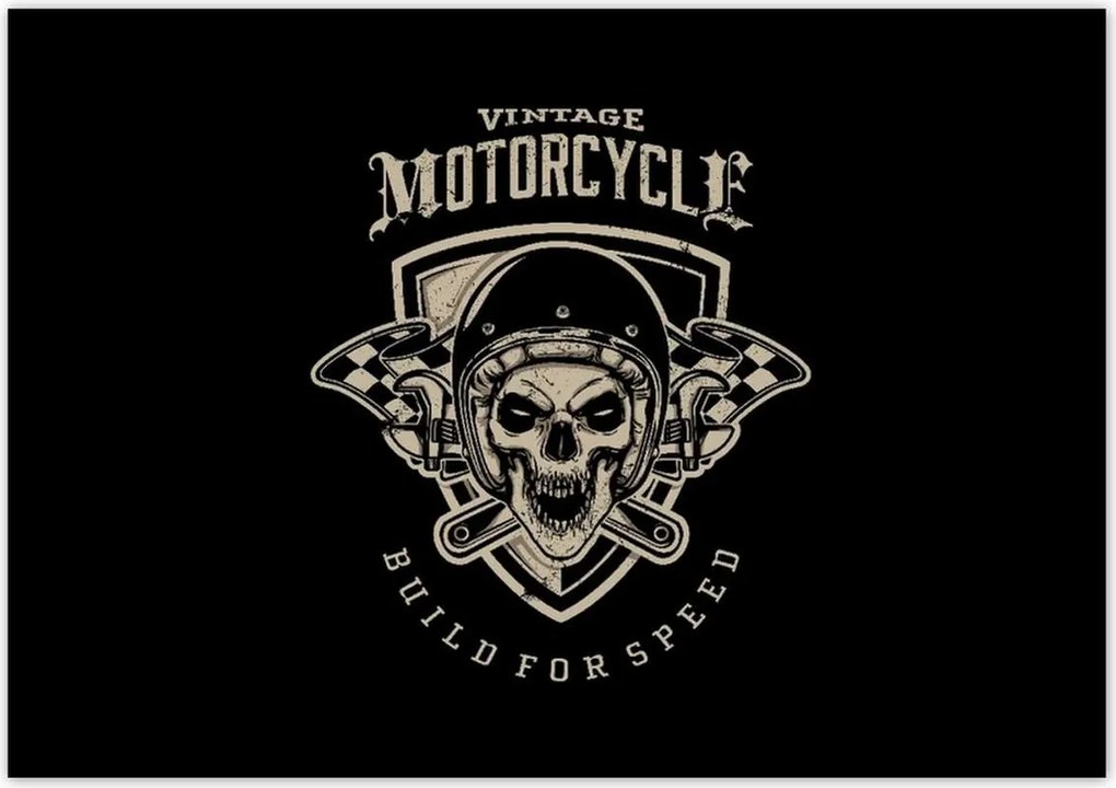 Poszterek 100x70 Motorkerékpáros hangulat