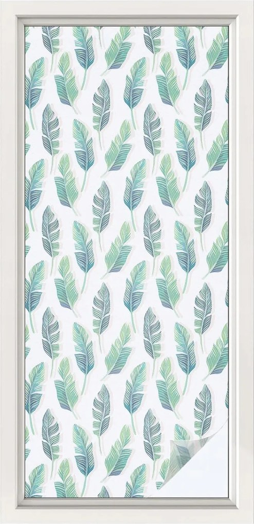 Furnérfólia Adatvédelem Szélvédőkhöz és Ablakokhoz Trópusi levelek 50x116