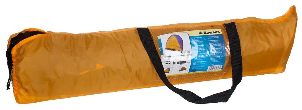 Nawalla Egyszemélyes sátor 2 fő részére, narancssárga, 210 x 150 x 110 cm