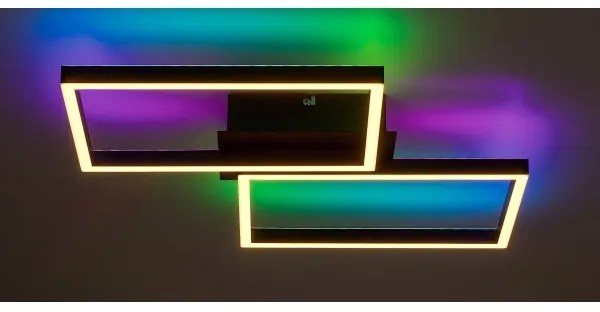 Rabalux 71032 - LED RGB Dimmelhető mennyezeti lámpa LUDANO LED/40W/230V + + távirányító