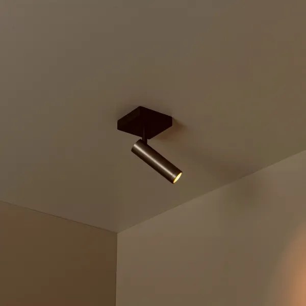 Lucide 22974/01/15 - GRADO spotlámpa 1xGU10/40W/230V barna/fekete