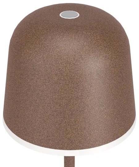 Eglo 900459 -LED Dimmelhető kültéri lámpa MANNERA 2,2W/5V 1800mAh barna IP54