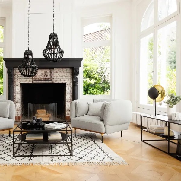 Atmosphera - Asztali lámpa ESTEE 1xE27/40W/230V