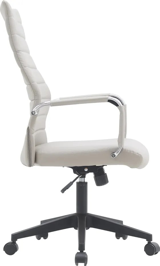 Irodai szék, szürkésbarna Taupe/fekete, DRUGOS NEW