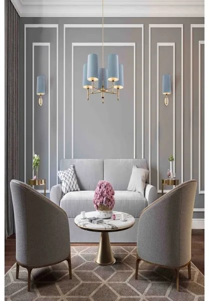 Argon 4727 - Fali lámpa PONTE 1xE27/15W/230V