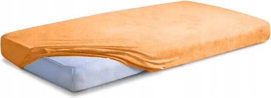 Frotte Classic gumis lepedő 190x210, 200x220x20, narancs_08,MATEX