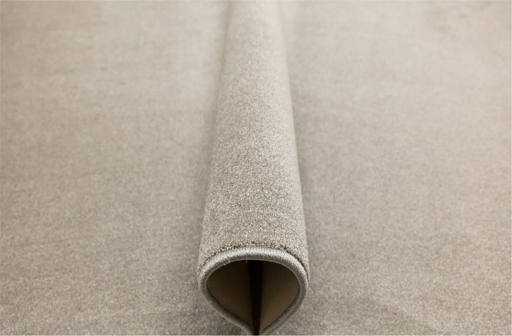 Szürke Puha Filc Szőnyeg Sima Fényes Veyron Nappaliba 150x250 cm