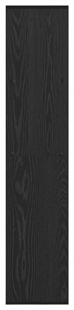 Könyvespolc Musta tammi 137.5 x 29 x 137.5 cm Faanyag