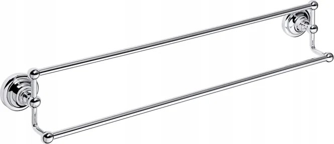 Bemeta Retro króm dupla törölközőtartó 144304232$K