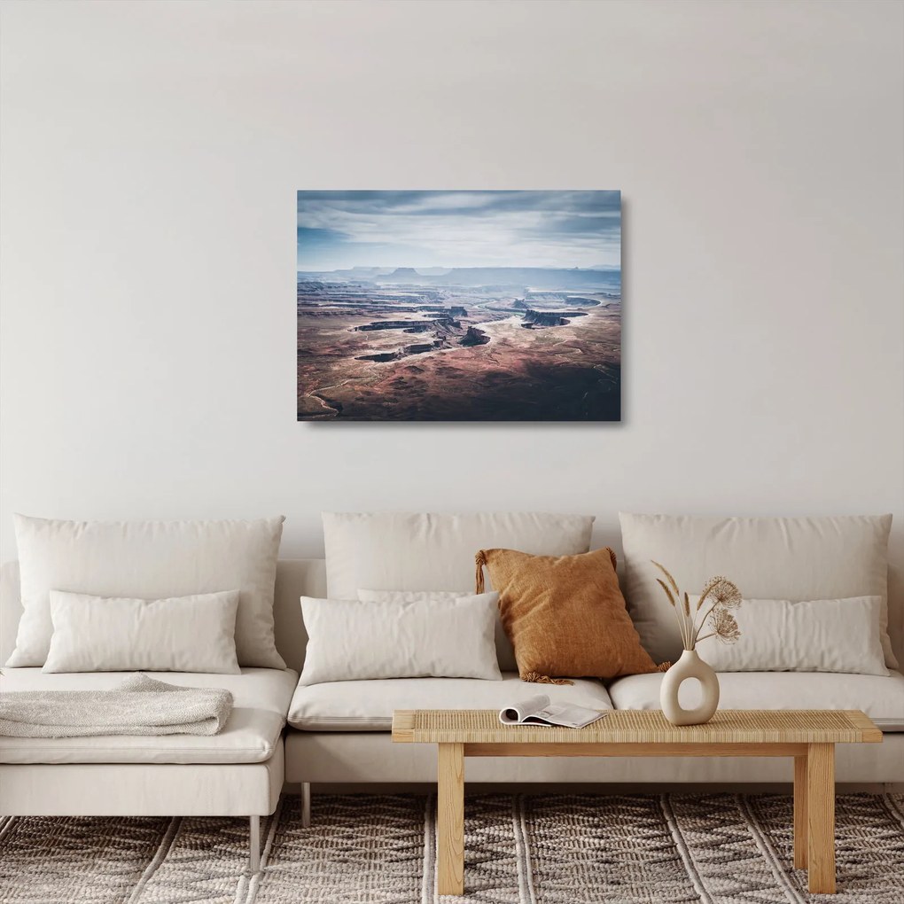 Kép a kanyonokról, USA (üvegen) (70x50 cm)