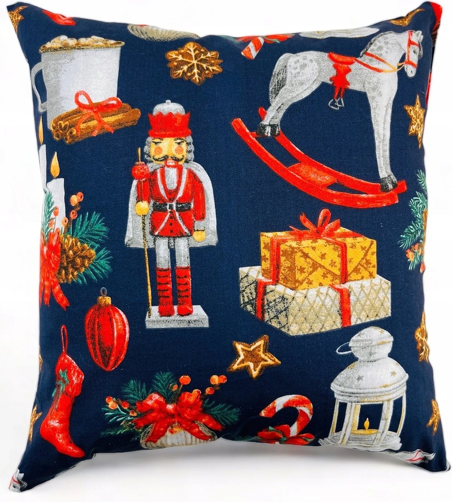 Karácsonyi párnahuzat 40x40 karácsonyi ajándék dekoráció díszek