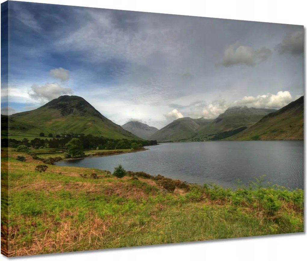 Vászonkép 40x30 Hegyek kilátás