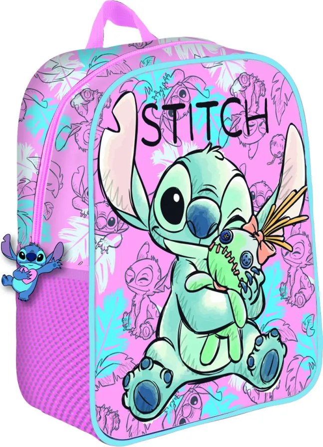 Disney Lilo és Stitch, A csillagkutya Doll 3D hátizsák, táska 30 cm