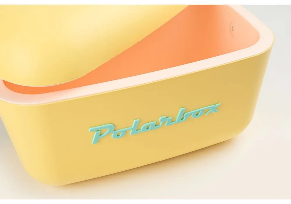 Sárga hűtődoboz 20 l Pop – Polarbox