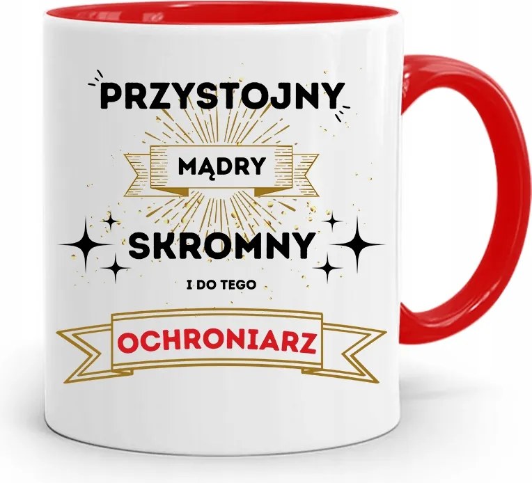 Őrző-védő Piros Ajándék Bögre fényképes nyomattal