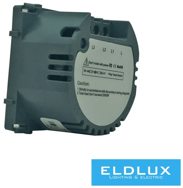 ELDLUX ELDTREND egypólusú érintőkapcsoló (101)