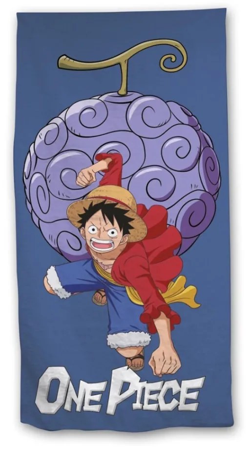 One Piece Gum-Gum fürdőlepedő, strand törölköző 70x140cm (Fast Dry)