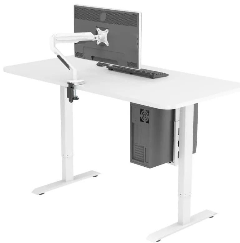 OfficeTech PC-tartó, fehér
