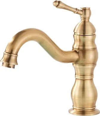 Mosdó csaptelep Old Retro sárgaréz