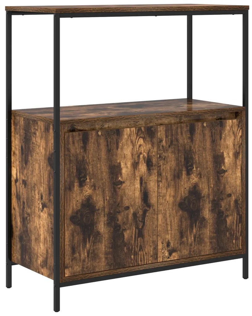 vidaXL Fürdőszoba bútor szett 5 pcs Barna 76.5 x 35 x 95 cm Faanyag