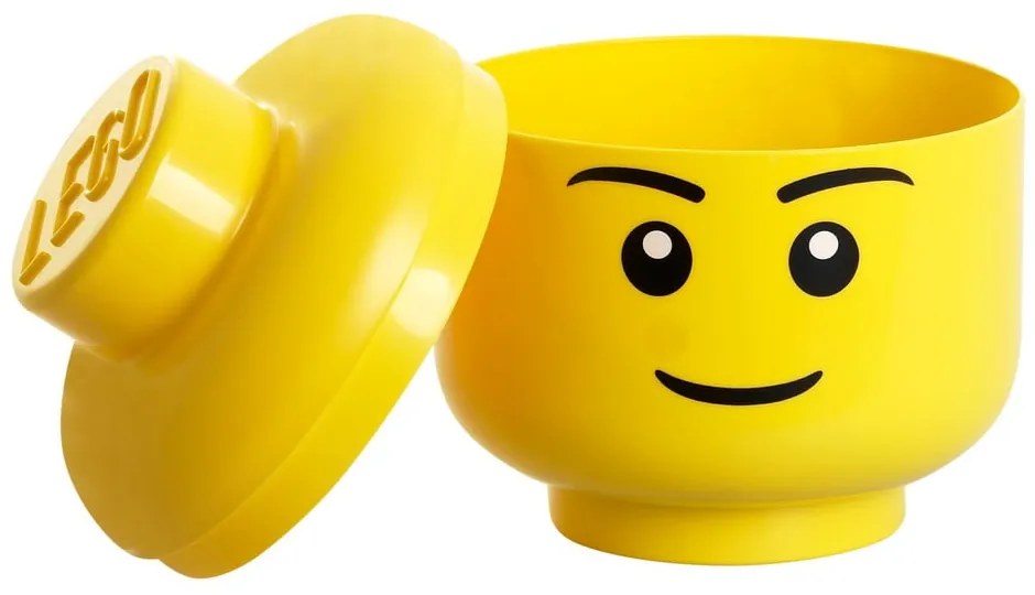 Boy fejformájú tárolódoboz, ⌀ 24,2 cm - LEGO®