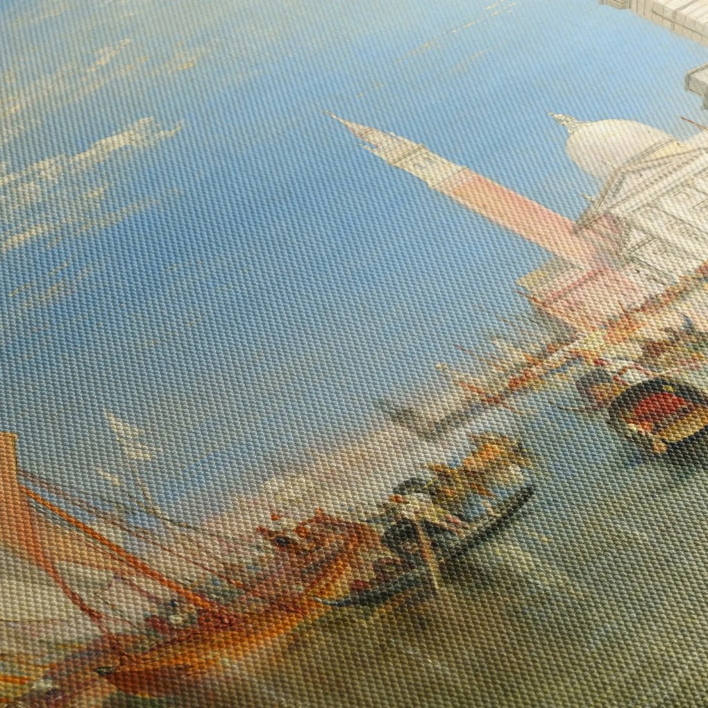 Kép - Joseph Mallord William Turner, Venice the Dogana and San Giorgio Maggiore, reprodukciók (90x60 cm)